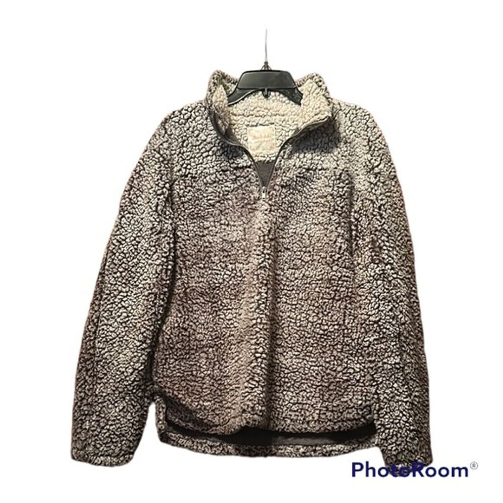 Alter'd State Sherpa pullover, zipper and collar medium